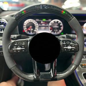 พวงมาลัยคาร์บอนไฟเบอร์สำหรับรถแข่ง  สำหรับเกมส์พีซี  สำหรับรถยนต์เมอร์เซเดส-เบนซ์ E53 - Product Image 6