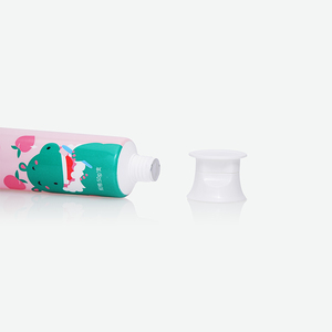 Tube de dentifrice imprimé de dessins animés avec bouchon rabattable pour dentifrice pour enfants - Product Image 2
