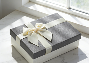 Rigid Gray Board Covered Specialty Paper Eco-Friendly High-End Matt Lamination Embossing Sponge Lined Custom Size Vietnam for - Product Image 2