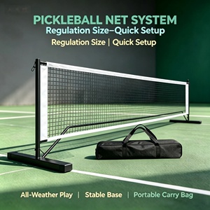 <span class=keywords><strong>Filet</strong></span> de pickleball portable sans roues, sans nœuds, pour un coup fluide, en polyester épaissi, durable, robuste, pour pickleball et <span class=keywords><strong>tennis</strong></span> - Product Image 1