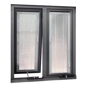 Aluminum alloy tilt window custom aluminum double hung window design awning window