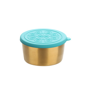 304 Stainless Steel <b>Sauce</b> Cup With Silicone Lid M Size Round For Hotel Food Coffee Tea Storage - Product Image 5