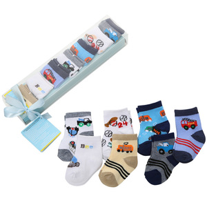 선물 포장 아기 양말 세트 신생아 남아 여아 양말 7일 세트 - Product Image 3