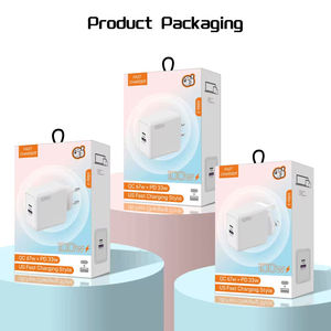 100W Gan Charger PC+ABS Fire Retardant Material QC4.0 USB67W PD33W Travel Fast Charger for IPhone and Android - Product Image 5