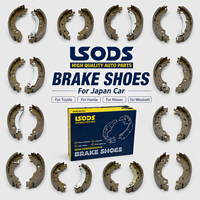 Plaquettes de frein arrière semi-métalliques OEM 4659002010 pour véhicules Toyota berline japonais
