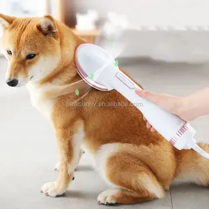 Hot Gió Hai Tốc Độ Cat Dog Pet Máy Sấy Tóc Lược Chải Cho Dog Blower