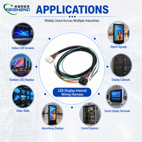 Rangkaian Kabel Perangkat LED Display, Perakitan Kabel Perangkat Rumah Tangga Khusus untuk Layar LED Display