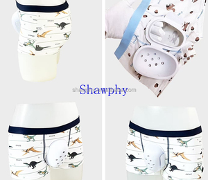 Shorts de protection post-opératoires |   Sous-vêtements en coton pour le soin du prépuce masculin, aide à la récupération après la circoncision pour enfants et adultes (20-150 kg) - Product Image 6