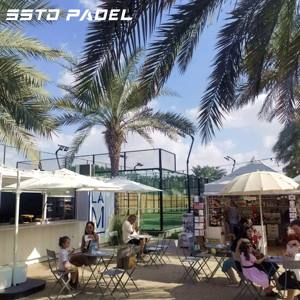 Cancha <span class=keywords><strong>de</strong></span> Pádel Panorámica <span class=keywords><strong>de</strong></span> Acero Galvanizado en Caliente, <span class=keywords><strong>Material</strong></span> para Exteriores, Compra al por Mayor en China 2024 - Product Image 6