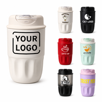 Mug à café personnalisé avec logo, 260 ml, 450 ml, double paroi isolée en acier inoxydable, tasse à café, vin, bière, gobelet de voyage pour cadeaux