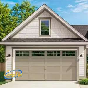 <span class=keywords><strong>Porte</strong></span> <span class=keywords><strong>de</strong></span> <span class=keywords><strong>garage</strong></span> <span class=keywords><strong>sectionnelle</strong></span> simple pour voiture, en bois massif, motorisée, <span class=keywords><strong>manuelle</strong></span>, automatique, avec isolation en bois, LongTai Metal - Product Image 3