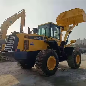 Máquina de construcción popular usada Komatsu 380, marca superior Komatsu Wa380, cargadora de ruedas, cargadora frontal japonesa usada en stock - Product Image 3