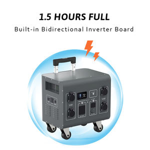 Kepworth Tất Cả Trong Một 3000W Ngoài Trời Nhà <span class=keywords><strong>Litium</strong></span> Di Động Năng Lượng Mặt Trời Máy Phát Điện Cắm Trại Năng Lượng Lưu Trữ Pin - Product Image 2