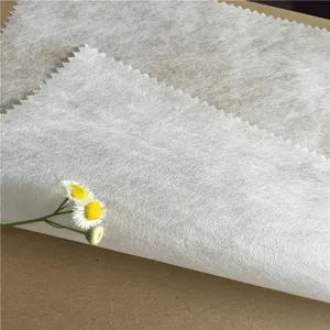 Hot water soluble fabric embroidery stabilizer pva water soluble non woven