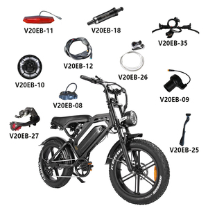 Nueva imagen QM V20 <span class=keywords><strong>Fat</strong></span> Electric <span class=keywords><strong>Bike</strong></span> H6C Dashboard-Versión DE LA UE Dirt <span class=keywords><strong>Bike</strong></span> Repuesto FatBike Dashboard Accesorios con código, interruptor - Product Image 6