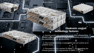 Controlador de Motor AC de Alta Calidad TATC CA100LS para Camiones Eléctricos, 150KW, 336V, Refrigerado por Agua, Nuevo, para Uso en Autobuses - Product Image 5