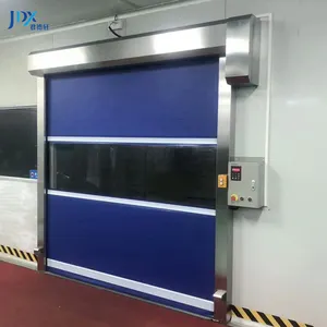 Pintu cepat otomatis pintu bergulir kecepatan tinggi pintu PVC kecepatan tinggi