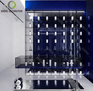 Meuble de salon de coiffure personnalisé de haute qualité, miroir de coiffeur avec éclairage pour mobilier de salon de coiffure - Product Image 5