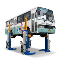 Maxima Mobile CE-Zertifizierte Kabelgebundene Säulenhebebühne FC75 CE 7,5 Tonnen/Säule für LKW-Reparatur und -Wartung
