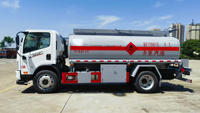 Camión Cisterna de Combustible Móvil Personalizado de Fábrica, Camión de Reabastecimiento de Combustible para Transporte de Carga Pequeña