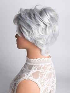 วิกผมสไตล์ยุโรปอเมริกันสำหรับผู้หญิงวัยกลางคนและผู้สูงอายุวิกผมระบายอากาศสวมใส่สบาย - Product Image 2