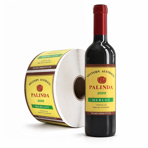 Customized <b>logo</b> Printed Wine Label Manufacturers Wholesale Wine Labels Wine Bottle <b>Stickers</b> Hot Stamping <b>Sticker</b> Labels - Product Image 1