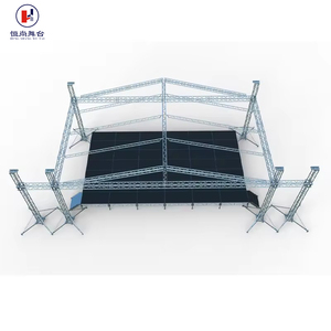 Hệ thống giàn nhôm với Giàn nhôm sân khấu để trưng bày buổi hòa nhạc ngoài trời - Product Image 6