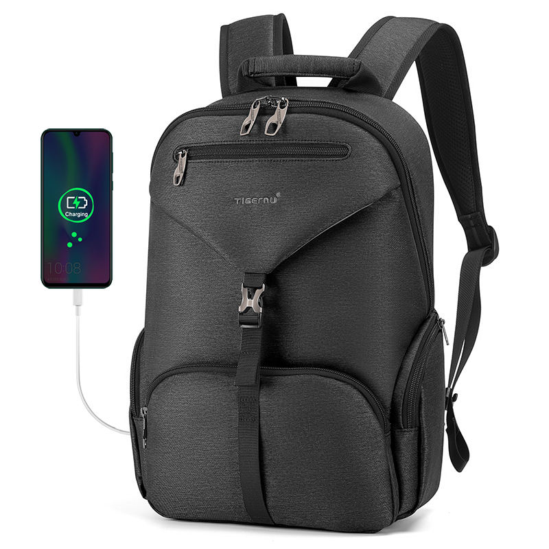 Tigernu T-B3939 Laptop Bag Anti-Theft Stylish Design - Main Image