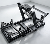Cockpit Simulateur de Course Professionnel Next Level pour Entraînement, Châssis en Alliage d'Aluminium Anodisé F-GT Elite Next Level Racing