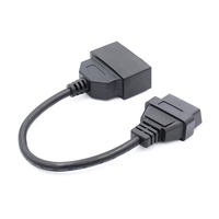 Conector OBD Macho de 16 Pines de Alta Calidad para Herramientas de Diagnóstico de 24V, Lector de Códigos OBD con 1 Año de Garantía