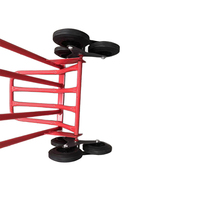 Chariot pliant pour monter les escaliers, support OEM personnalisé, structure en fer pour un transfert pratique