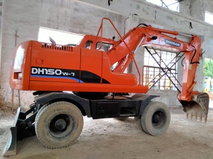 Excavadoras usadas con ruedas Doosan DH150W-7 dh140w dh130w - Product Image 5
