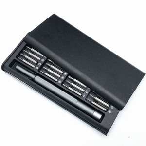 Juego de herramientas de destornilladores de precisión de grado industrial 24 en 1 para reparación de computadoras de teléfonos móviles Phillips y destornilladores de cabeza plana - Product Image 4