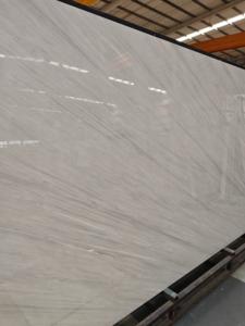 Fabrieks prijs grote formaat surf grijs gepolijste glanzende gesinterde steen porseleinen plaat 3200x1600x12mm hoge kwaliteit marmerlook vloer - Product Image 2