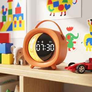 Altavoz Inalámbrico Portátil WESDAR Mini con Bluetooth <span class=keywords><strong>5</strong></span>.3, Luz RGB, Reloj Despertador y Radio FM, Sonido Potente para Decoración del Hogar y Camping - Product Image 6