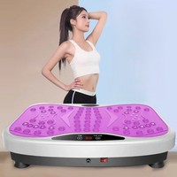 Plateforme vibrante d'exercice avec télécommande pour usage domestique, vibrations verticales, brûlage des graisses abdominales, perte de poids, massage, capacité maximale 150 kg
