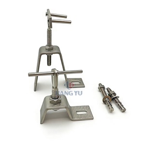 Systèmes de travail en pierre d'ancrage à mortier robuste SS304 SS316 revêtement de façade en pierre d'angle de marbre fixation Z support d'ancrage Z - Product Image 3