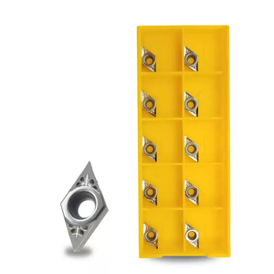 Plaquettes de tournage en aluminium TCMT 16T304 pour l'usinage de petits trous internes, pointes en carbure polies haute vitesse pour cuivre et plastique - Product Image 6