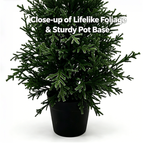 Árbol de Ciprés Artificial de Alta Calidad para Exteriores, Ecológico, Resistente a los Rayos UV, Plástico Ignífugo, Protector Solar, Decorativo para Hogar y Jardín - Product Image 4