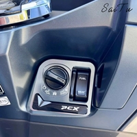 Patch en alliage d'aluminium pour le couvercle du commutateur d'allumage, compatible avec Honda PCX160/125