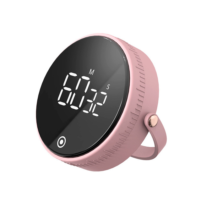 Rotating Mechanical Magnetic Led Digital Kitchen Timer Kitchen Timer Digital with Large Screen