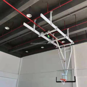 Commercio all'ingrosso elettrico <span class=keywords><strong>pieghevole</strong></span> manuale da soffitto montato basket piano piano di sostegno da tetto montato <span class=keywords><strong>canestro</strong></span> da basket - Product Image 2