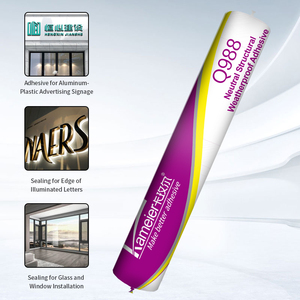 590ml Antibactérien Haute Température Transparent Colle Étanche pour Carreaux de Salle de Bain Cuisine <span class=keywords><strong>Matériaux</strong></span> de Construction Mastic Adhésif - Product Image 4