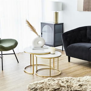 Bàn cà phê trắng hiện đại di chuyển và kết hợp đồ nội thất gia đình giản dị biến thiết kế máy tính để bàn - Product Image 6