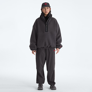 Veste <span class=keywords><strong>polaire</strong></span> d'hiver unisexe, nouvelle taille plus, fermeture à demi-bouton, homme femme, polyester léger, coupe-vent, fermeture éclair, col en <span class=keywords><strong>polaire</strong></span> - Product Image 3