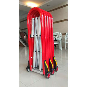 JHR barricata a forbice pieghevole retrattile cancelli portatili di controllo della folla - Product Image 4