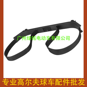 Chariot de golf EZGO RXV supérieur avec support de sac 71853-G01 1010413 et support de porte-bagages - Product Image 2