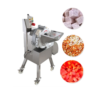 Machine commerciale automatique multifonctionnelle pour couper les fruits et légumes en dés, coupe-pommes de terre et oignons, neuve avec composant moteur central - Product Image 5