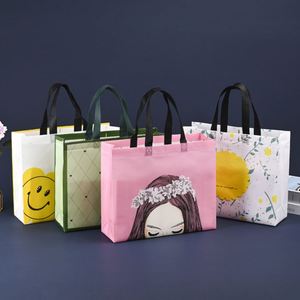 Bolsas de Compras Portátiles Promocionales al por Mayor, Bolsas Reutilizables Ecológicas, Bolsas de Tela No Tejida con Logotipo Personalizado - Product Image 2