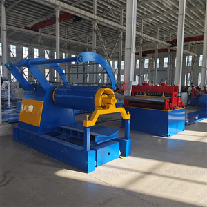 Machine de découpe de bandes métalliques en bobines, ligne de production de découpe de tôles d'acier galvanisé et d'aluminium, machine de découpe à longueur et de rembobinage - Product Image 5